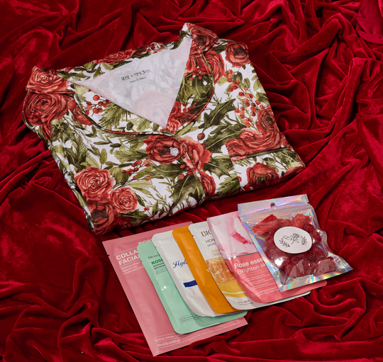 Winter Bloom Kit (Pj + Pantunflas)