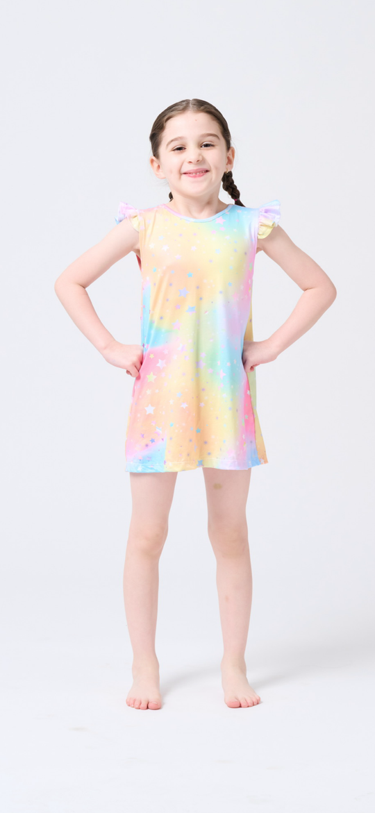 Rainbow Star Dress