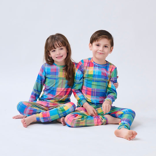 Colorful Plaid Niñ@s