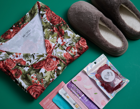 Winter Bloom Kit (Pj + Pantunflas)