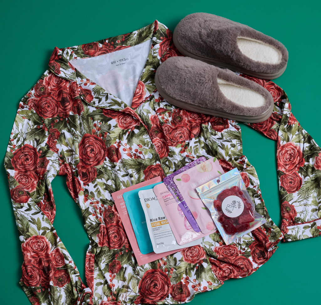 Winter Bloom Kit (Pj + Pantunflas)